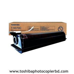 Brand: TOSHIBA Model: T-5070C Colour Type: Black Print Technology: Monochrome Laser Printing Yield (Approx) : ± 36,000 Pages Compatible: e-Studio 257; 307; 357; 457; 507 Weight: 700gm