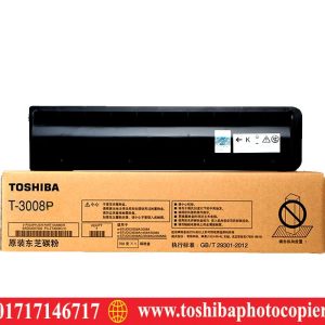 Toshiba T-3008E Original & Genuine Black Toner Cartridge