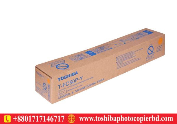 Toshiba T-FC50P-Y Yellow Toner Cartridge