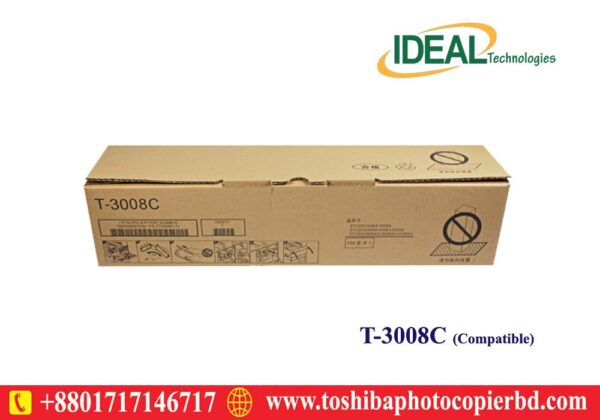 Toshiba T-3008C Compatible Black Toner Cartridge