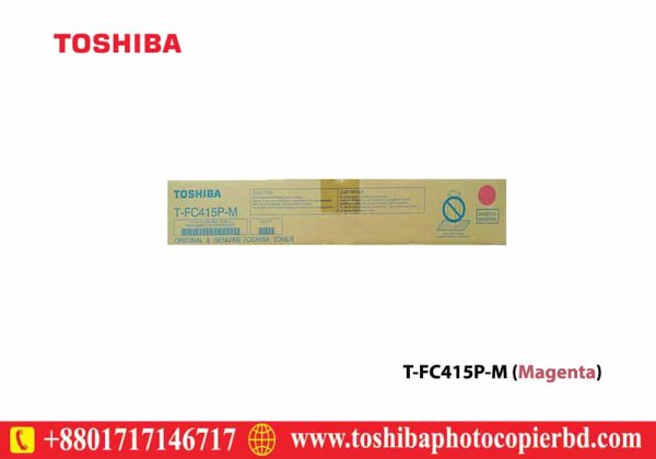 Toshiba T-FC415P-M Magenta Color Toner Cartridges