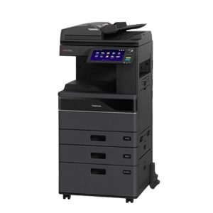 Buy Toshiba e-Studio 2528A MFP Basic Monochrome Copier Machine Price in Bangladesh The Toshiba e-Studio 2528A A3 Black and White Photocopier or Monochrome Multi-Function( Copy/ Print/Scan) MFP has efficient ideal Copier for small and medium work-group Clients, This MFP has 20 seconds warm-up time, 3.6 seconds first copy-out, 25 ppm A4, 15 ppm A3 Copy/Print speed, Standard Automatic Duplex Unit for Duplex Printing, 1200 standard Sheets Paper, 10.1 inch color WSVGA Touch Screen Tilting Display, Intel Atom 1.33 GHz CPU, 4GB memory, SSD 128GB (Optional 320 GB HDD) self-encrypting Drive. Toshiba has Developed Customizable MFPs to make your job easier. Intuitive and smartly Integrated, our Products Simplify Complex Tasks and give you control while providing the reliability Toshiba is known for. Advanced Toshiba e-BRIDGE Next controller technology combined with an impressive resolution of up to 1,200 x 1,200 dpi, 100.000 Monochrome, sheets monthly duty cycle, Time-saving, high-speed, large-capacity 300-sheet Dual Scan Document Feeder - DSDF (Optional) & Also their Others Optional Items has RADF, DSDF, Finisher, LCF etc.