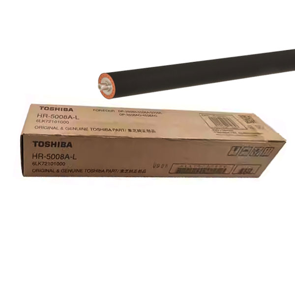 The Toshiba HR-5008 Original Fuser Roller works for Heating Section to make proper printing of the document easy process. Its estimated copy life is 1,25,000,  made by China & supported for Toshiba e-Studio 3508A; 4508A; 5008A; 3518A; 4518A; 5018A; 3618A; 4618A; 5118A Series Photocopiers .