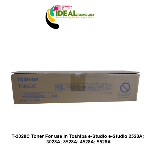 Toshiba T-3028C Original Black Toner Cartridge
