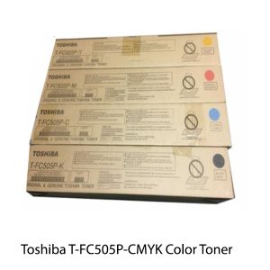 Toshiba T-FC505P-CMYK Color Toner Cartridge